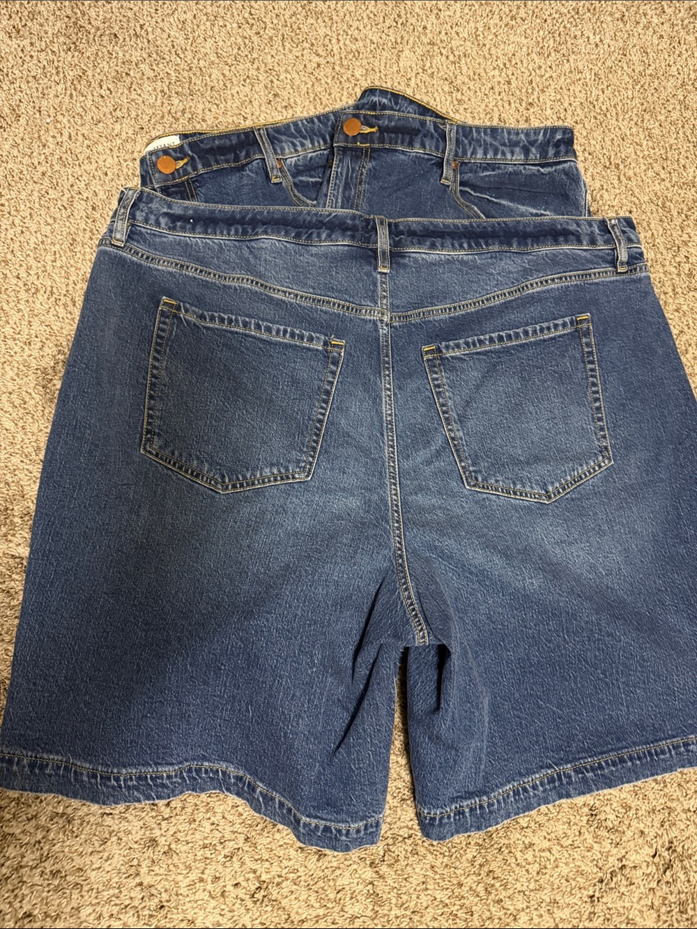 Set of 3- Lane Bryant Mid-Rise Boyfriend Bermuda - Picture 4 of 5